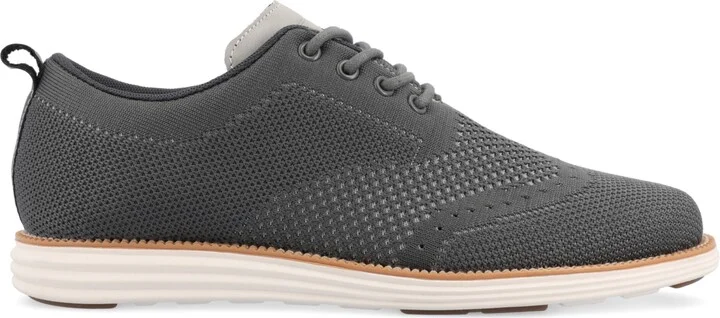 Vance Co. Men's Ezra Tru Comfort Foam Knit Wingtip Dress Shoes - Image 10