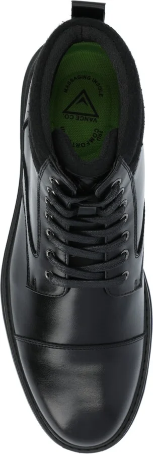 Vance Co. Men's Fegan Tru Comfort Foam Cap Toe Lace-Up Ankle Boots - Image 4