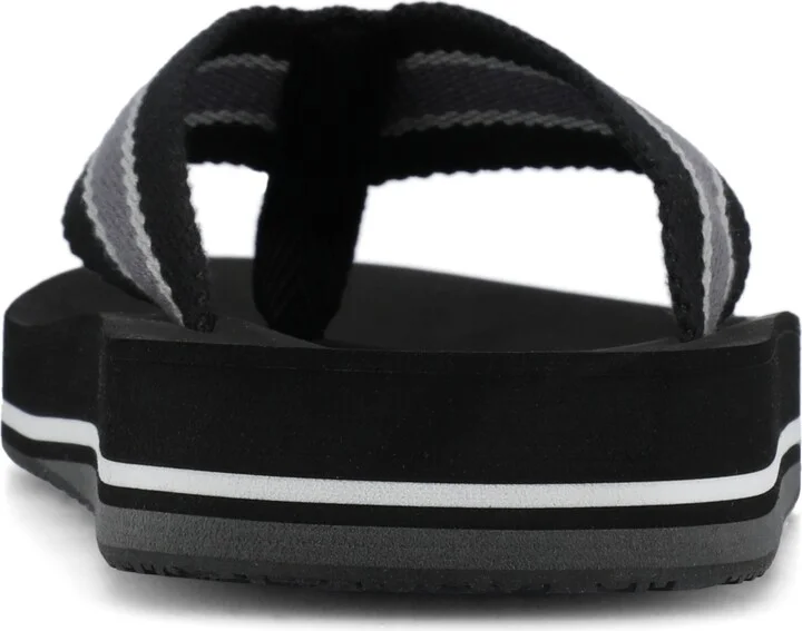 Vance Co. Men's Fontana Comfort Flexible Flip Flop Sandals - Image 3