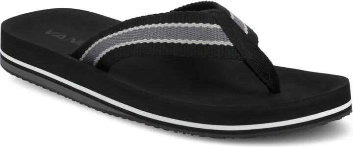 Vance Co. Men's Fontana Comfort Flexible Flip Flop Sandals