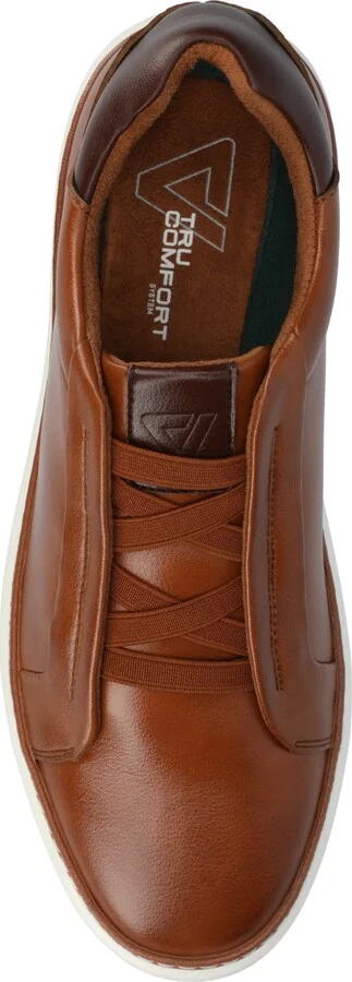 Vance Co. Men's Forbes Comfort Slip On Luxe Low Top Flexible Sneakers - Image 4
