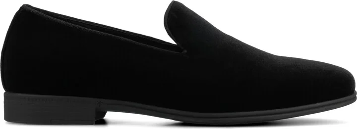 Vance Co. Men's Giovanni Comfort Dress Loafers - Patent, Black - Image 6