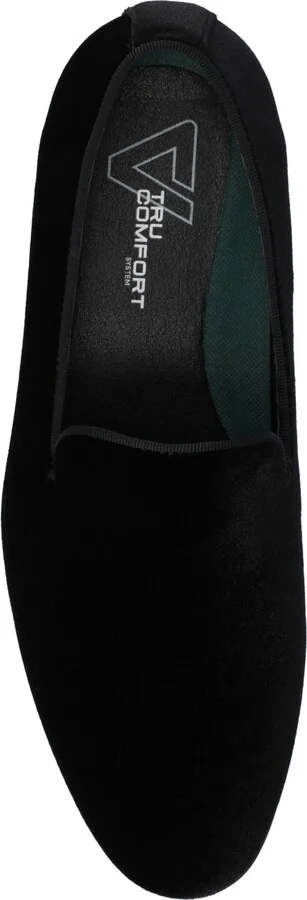 Vance Co. Men's Giovanni Comfort Dress Loafers - Patent, Black - Image 8