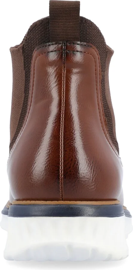 Vance Co. Men's Hartwell Tru Comfort Foam Pull-On Round Toe Chelsea Boot - Image 4