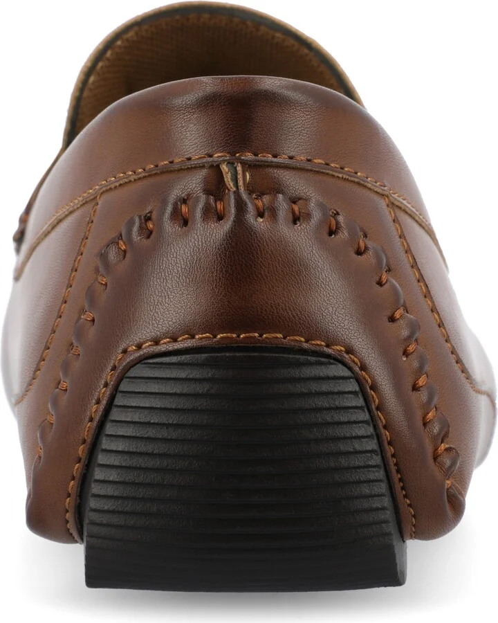 Vance Co. Men's Holden Tru Comfort Foam Slip-On Bit Driving Loafers - Image 3