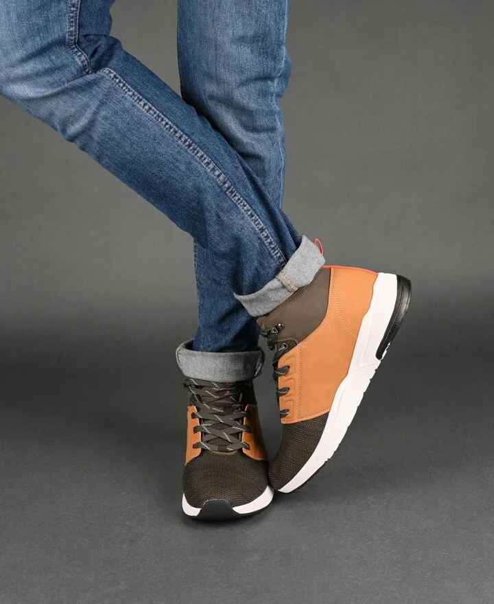 Vance Co. Men's Hopper Knit Sneaker Boots - Image 6