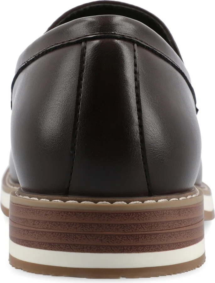 Vance Co. Men's Kahlil Tru Comfort Foam Slip-On Penny Loafers - Image 3