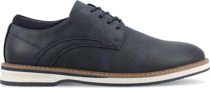 Vance Co. Men's Leon Tru Comfort Foam Lace-Up Casual Dress Shoes - Image 2