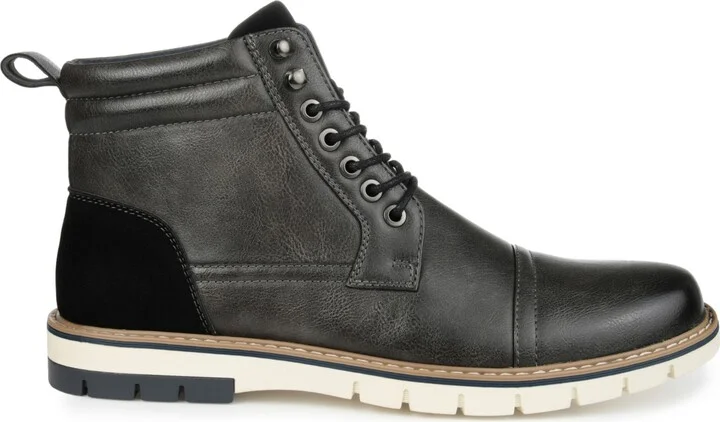 Vance Co. Men's Lucien Cap Toe Ankle Boots - Image 2