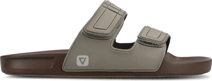 Vance Co. Men's Mario Comfort Adjustable Strap Slide On Sandals - Image 2