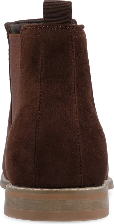 Vance Co. Men's Marshall Tru Comfort Foam Pull-On Round Toe Chelsea Boots - Image 3