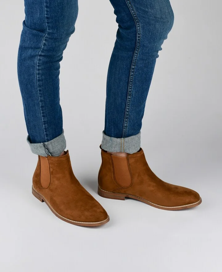 Vance Co. Men's Marshall Wide Width Chelsea Boots - Image 6