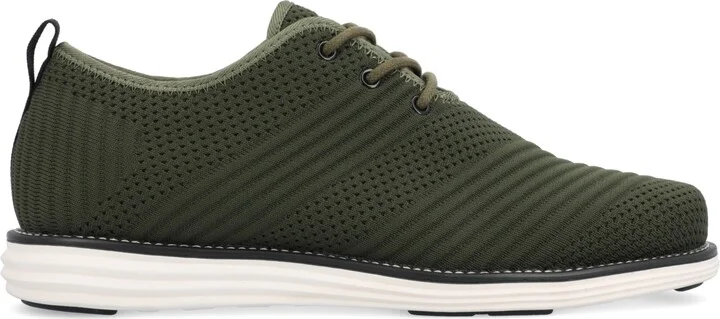 Vance Co. Men's Novak Wide Width Tru Comfort Foam Knit Lace-Up Round Toe Dress Shoes - Image 6