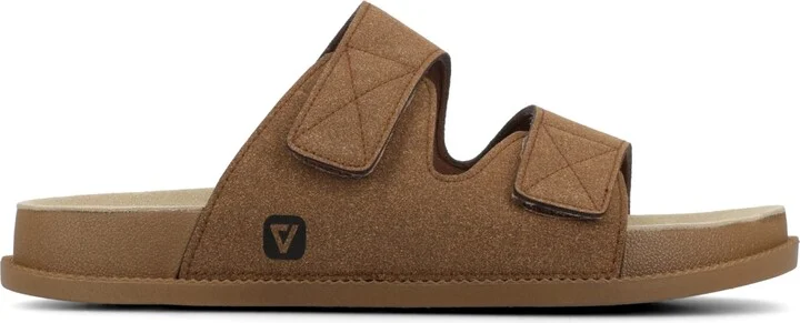 Vance Co. Men's Orlando Comfort Adjustable Strap Slide On Sandals - Image 2