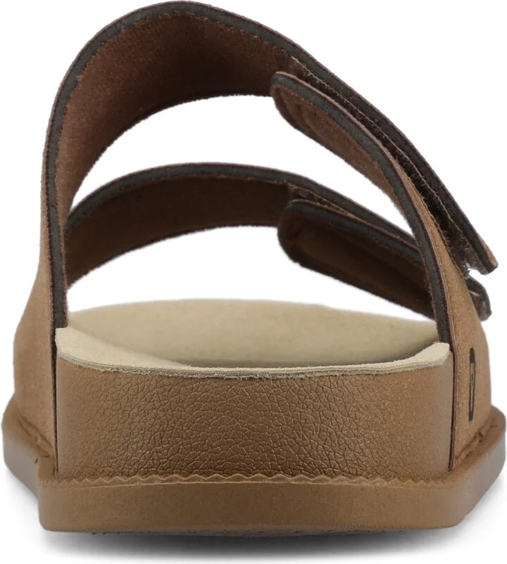 Vance Co. Men's Orlando Comfort Adjustable Strap Slide On Sandals - Image 3