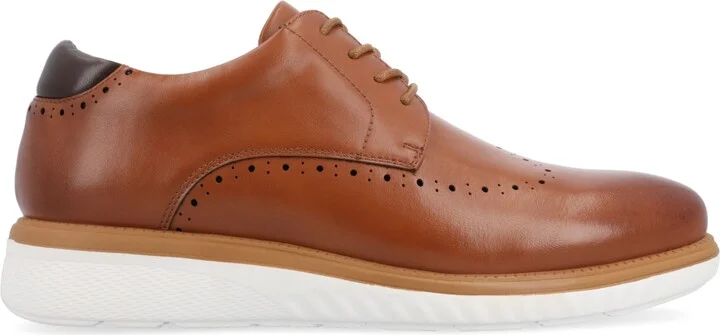 Vance Co. Men's Ramos Wingtip Hybrid Dress Shoes - Image 2