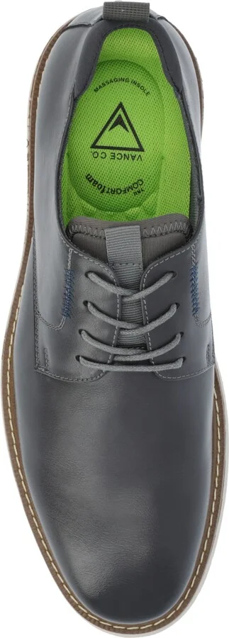 Vance Co. Men's Thad Tru Comfort Foam Lace-Up Round Toe Hybrid Dress Shoe - Image 3