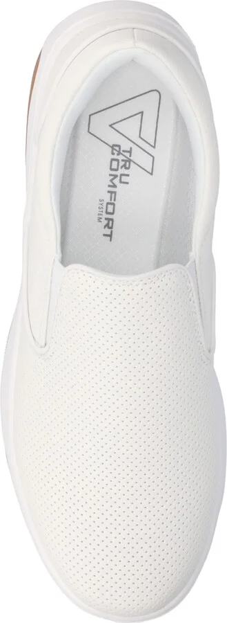 Vance Co. Men's Townes Comfort Perforated Flexible Slip-on Sneaker - Image 4