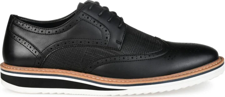 Vance Co. Men's Warrick Wingtip Derby Shoes - Image 2