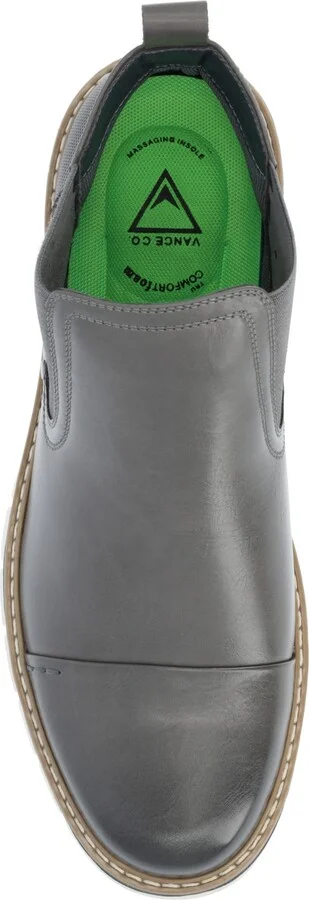 Vance Co. Men's Waylon Tru Comfort Foam Pull-On Cap Toe Chelsea Boot - Image 3