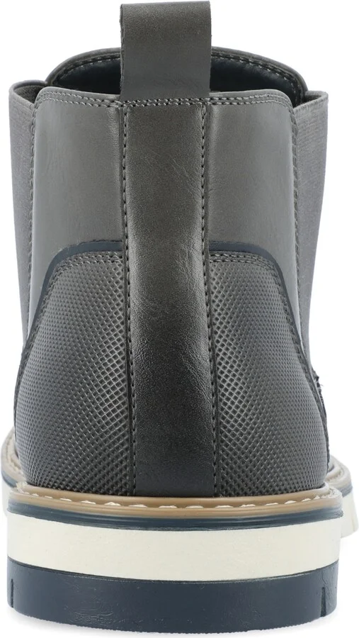 Vance Co. Men's Waylon Tru Comfort Foam Pull-On Cap Toe Chelsea Boot - Image 4
