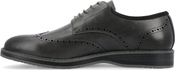 Vance. Co Ozzy Wingtip Hybrid Dress Shoe, Cognac - Image 3