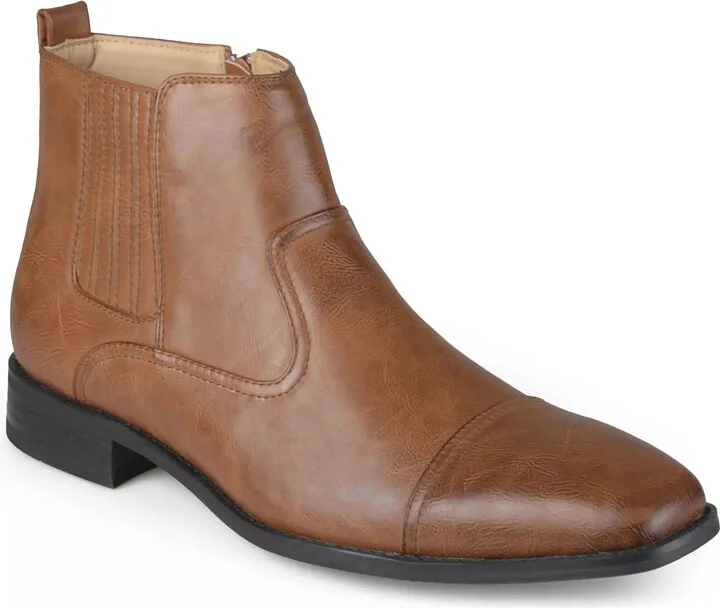 Vance Co. Wide Width Alex Cap Toe Boot