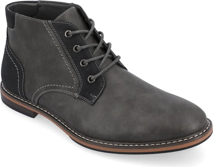 Vance Franco Plain Toe Chukka Boot