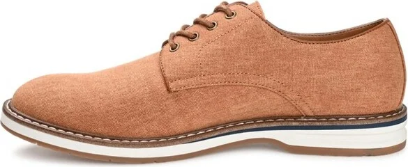 Vance Mens Ammon Textile Casual Dress Shoe Tan - Image 2