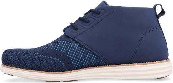Vance Mens Barett Knit Chukka Boot Grey - Image 3