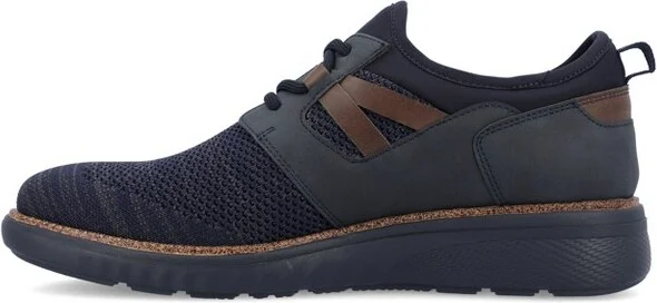 Vance Mens Claxton Knit Sneaker Grey - Image 4