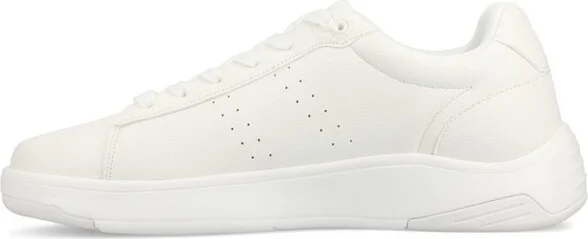 Vance Mens Colt Lace-up Low Top Court Sneaker, White - Image 2