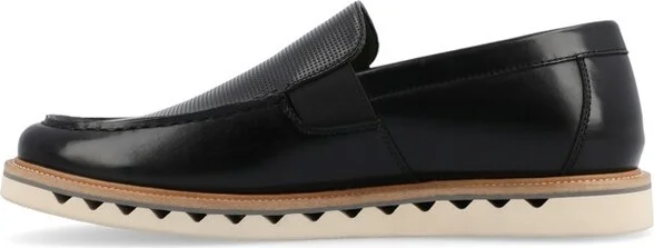 Vance Mens Dallas Slip-on Loafer, Black - Image 2