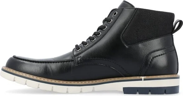 Vance Mens Dalvin Lace-up Ankle Boot Black - Image 2