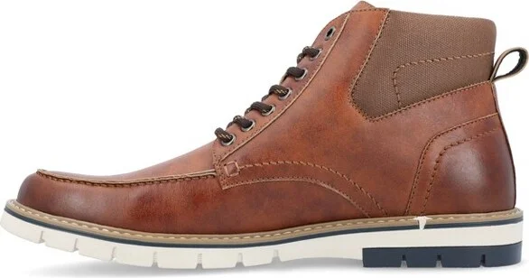Vance Mens Dalvin Lace-up Ankle Boot Black - Image 7