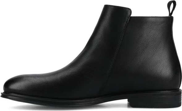 Vance Men's Darnell Zipper Ankle Boot, Black - Image 2