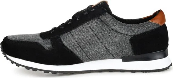 Vance Mens Ferris Casual Sneaker Grey - Image 4