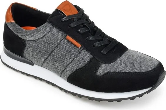 Vance Mens Ferris Casual Sneaker Grey