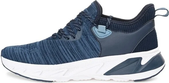 Vance Mens Gibbs Knit Athleisure Sneaker Red - Image 6