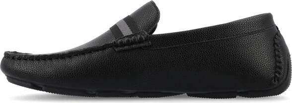 Vance Mens Griffin Slip-on Driving Loafer, Blue - Image 4