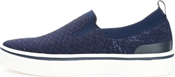 Vance Mens Hamlin Casual Knit Slip-on Sneaker Grey - Image 2