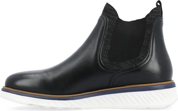 Vance Mens Hartwell Pull-on Chelsea Boot Black - Image 2