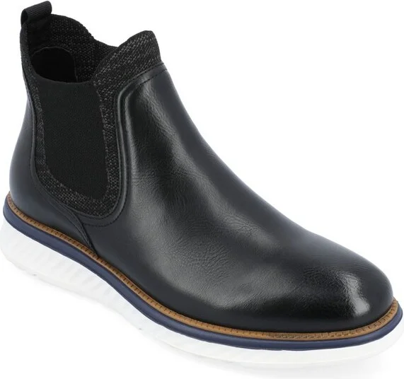 Vance Mens Hartwell Pull-on Chelsea Boot Black