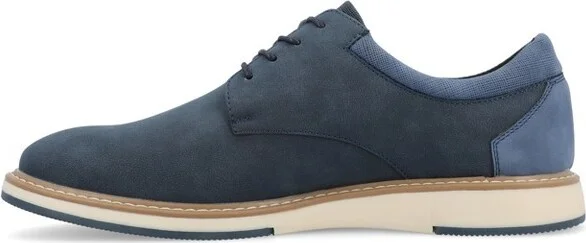 Vance Mens Hodges Plain Toe Hybrid Dress Shoe Blue - Image 2