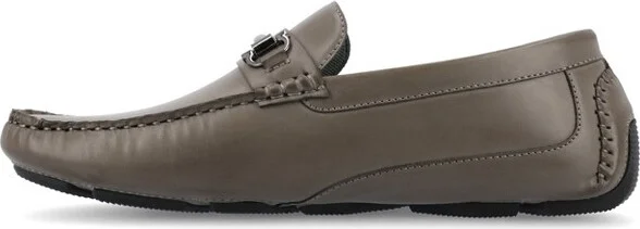 Vance Mens Holden Slip-on Bit Driving Loafer, Grey - Image 2