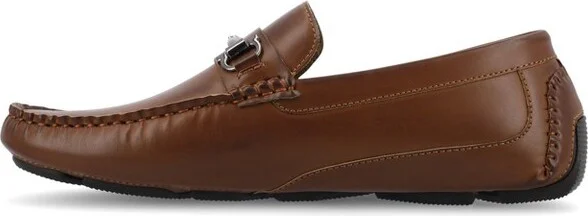 Vance Mens Holden Slip-on Bit Driving Loafer, Grey - Image 5