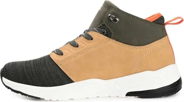 Vance Mens Hopper Knit Sneaker Boot Green - Image 2