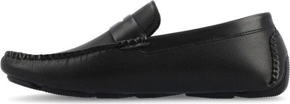 Vance Mens Isaiah Slip-on Driving Loafer, Cognac - Image 2