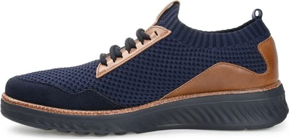 Vance Mens Julius Knit Casual Dress Shoe Grey - Image 4