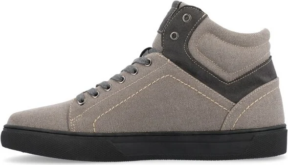 Vance Mens Justin High Top Sneaker Navy - Image 3
